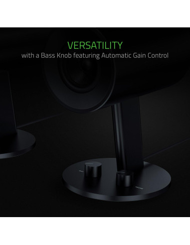 Altavoces de Juegos Razer Nommo 2.0 - Controladores de 3"