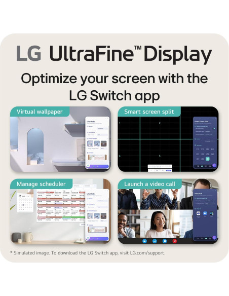 Monitor LG 27US500-W 27" 4K UHD HDR10 IPS Sin Bordes Monitor LG 27US500-W 27" 4K UHD HDR10 IPS Sin Bordes