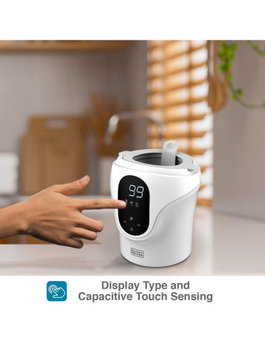 Calentador de Biberones Black+Decker BDXBWB02 - Rápido y Seguro