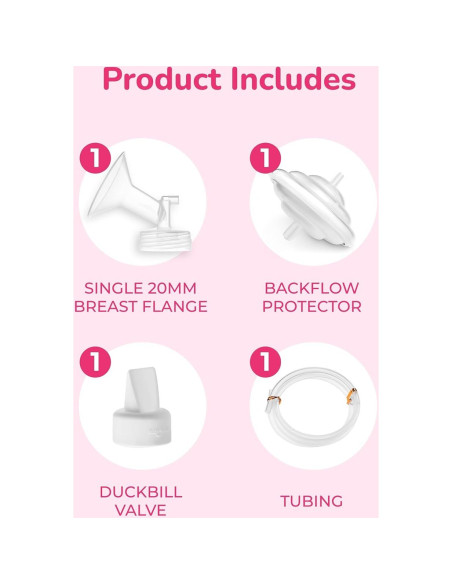 Protectores de pecho Spectra 20mm para extractor de leche Protectores de pecho Spectra 20mm para extractor de leche