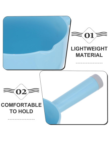 Cucharas de Agua de Plástico DOITOOL 2 Piezas 26.5 cm