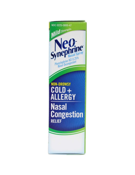 Spray Nasal Neo-Synephrine Suave 4x14.79ml Alivio Congestión Spray Nasal Neo-Synephrine Suave 4x14.79ml Alivio Congestión