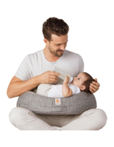 Almohada de Lactancia Ergobaby Natural Curve Gris 36.3x64.5cm Almohada de Lactancia Ergobaby Natural Curve Gris 36.3x64.5cm