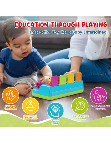 Juguete Educativo Pop Up Dinosaurio Lehoo Castle 27.94x16.51cm