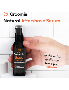 Sérum Aftershave Natural GROOMIE 29.57 ml - Cuidado Piel Masculina 2