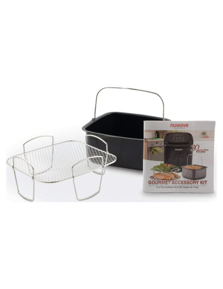 Accesorios Freidora de Aire Nuwave PAN 6QT - Bandeja y Rejilla Accesorios Freidora de Aire Nuwave PAN 6QT - Bandeja y Rejilla