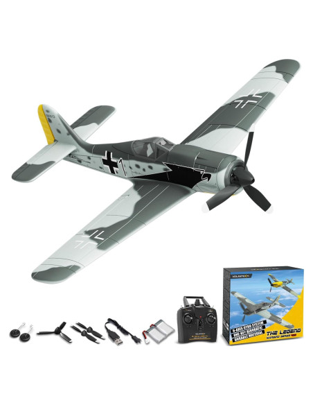Avión RC VOLANTEXRC FW190 4CH con Giroscopio y Acrobacias Avión RC VOLANTEXRC FW190 4CH con Giroscopio y Acrobacias
