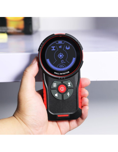 Escáner de Pared JuviPerpric STD-497 Recargable LCD HD