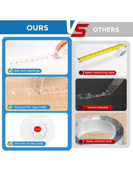 Cinta Doble Cara VUBOJO 3 cm x 3 m Transparente Resistente Cinta Doble Cara VUBOJO 3 cm x 3 m Transparente Resistente