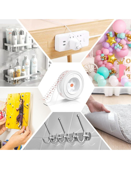 Cinta Doble Cara VUBOJO 3 cm x 3 m Transparente Resistente Cinta Doble Cara VUBOJO 3 cm x 3 m Transparente Resistente