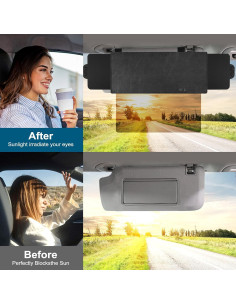 Extensor de Visera Solar Veharvim VH-SV01 Antirreflejo UV400 2
