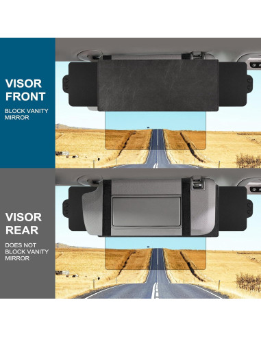 Extensor de Visera Solar Veharvim VH-SV01 Antirreflejo UV400