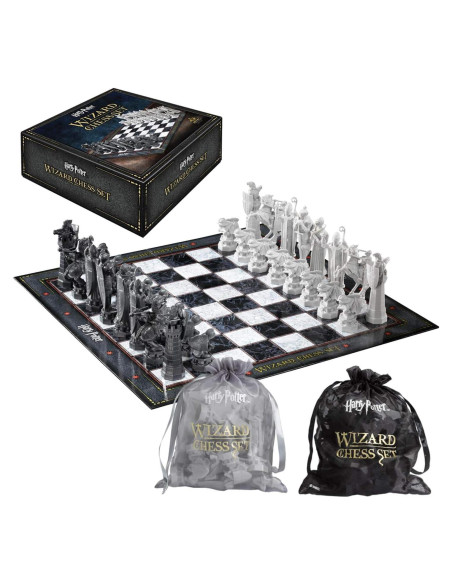 Ajedrez Harry Potter The Noble Collection 32 Piezas 46,99 cm Ajedrez Harry Potter The Noble Collection 32 Piezas 46,99 cm