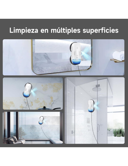 Robot Limpiador de Ventanas FMART T10PRO - Doble Spray 120ml Robot Limpiador de Ventanas FMART T10PRO - Doble Spray 120ml