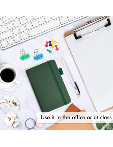 Cuaderno de Bolsillo Feela A6 Tapa Dura Rayado 3 Piezas