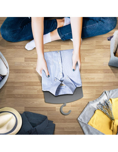 Tablero de Doblado de Camisas BoxLegend - Gris 35.88x21.99cm