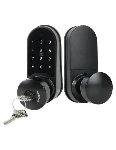 Cerradura Electrónica JESSTTI con Teclado y Alarma de Seguridad Cerradura Electrónica JESSTTI con Teclado y Alarma de Seguridad