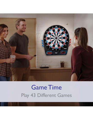 Tablero de Dardos Electrónico Viper 777 15.5" 43 Juegos