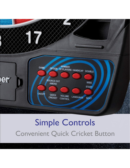 Tablero de Dardos Electrónico Viper 777 15.5" 43 Juegos Tablero de Dardos Electrónico Viper 777 15.5" 43 Juegos
