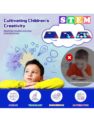Constructor de Caminos Lógicos ROHSCE - Juguete Educativo 0.62 kg