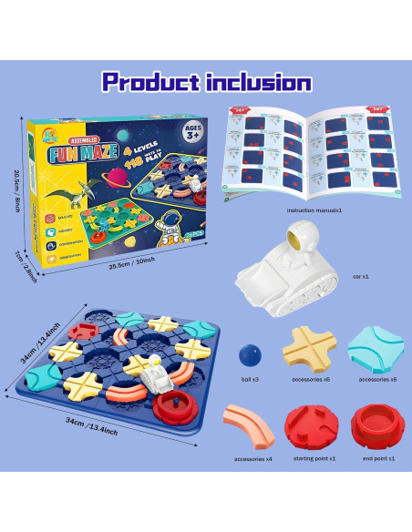 Constructor de Caminos Lógicos ROHSCE - Juguete Educativo 0.62 kg Constructor de Caminos Lógicos ROHSCE - Juguete Educativo 0.62 kg