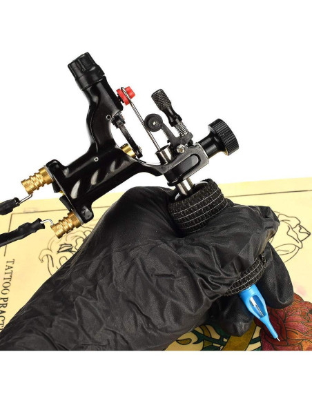 Cubierta de Agarre para Tatuaje Romlon 6pcs Cinta Elástica Autoadhesiva Cubierta de Agarre para Tatuaje Romlon 6pcs Cinta Elástica Autoadhesiva