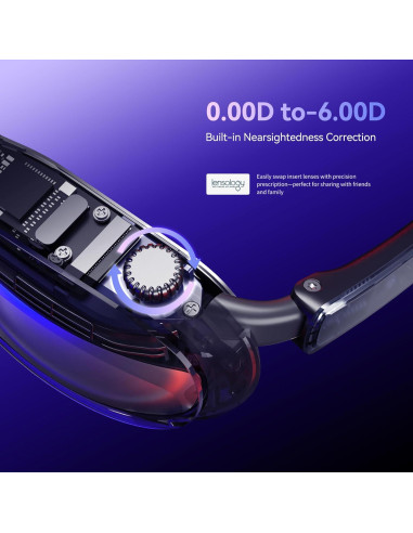 Gafas AR Rokid Joy Pack con Pantalla Micro-OLED 160"