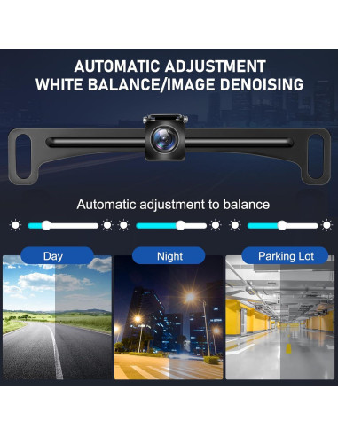 Cámara de Respaldo GLK AHD 1080P Impermeable 170