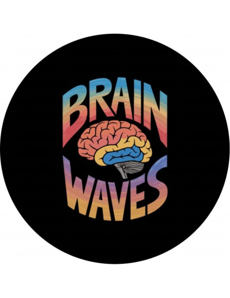 PopSockets Adhesivo PopGrip Olas Cerebrales Caricatura PopSockets Adhesivo PopGrip Olas Cerebrales Caricatura