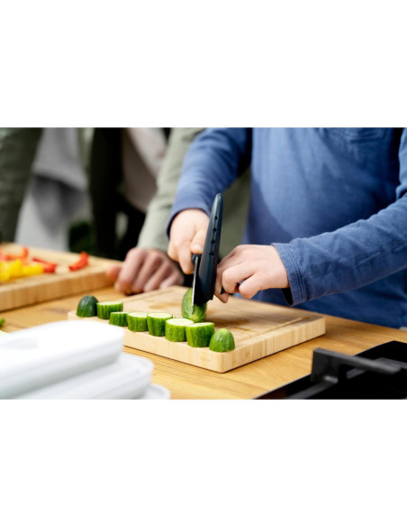 Cuchillo de Chef Infantil ZWILLING Twinny 10cm Acero Inoxidable Azul Cuchillo de Chef Infantil ZWILLING Twinny 10cm Acero Inoxidable Azul