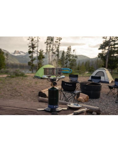 Estufa de Propano Stansport 10,000 BTU + Contenedor Agua 7 Gal