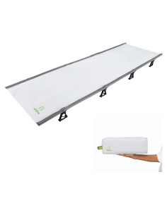 Cama Plegable Ultraligera ATEPA para Camping 190.5x63.5cm Beige