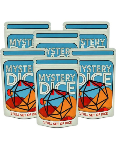 Dados de Misterio 1985 Games, Set de 7 Dados Poliedricos