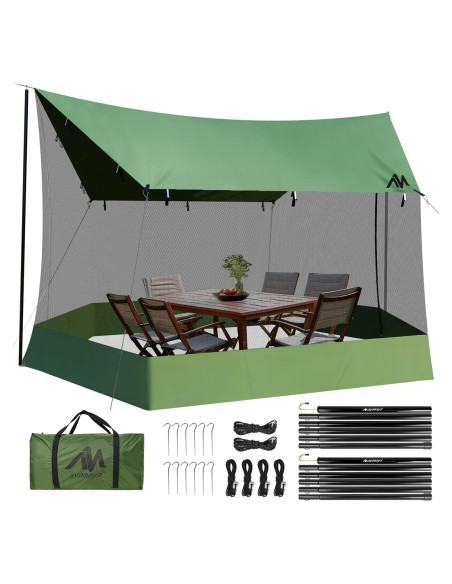Casa de Pantalla Grande AYAMAYA 5.49x3.35m Toldo Camping Insectos Casa de Pantalla Grande AYAMAYA 5.49x3.35m Toldo Camping Insectos
