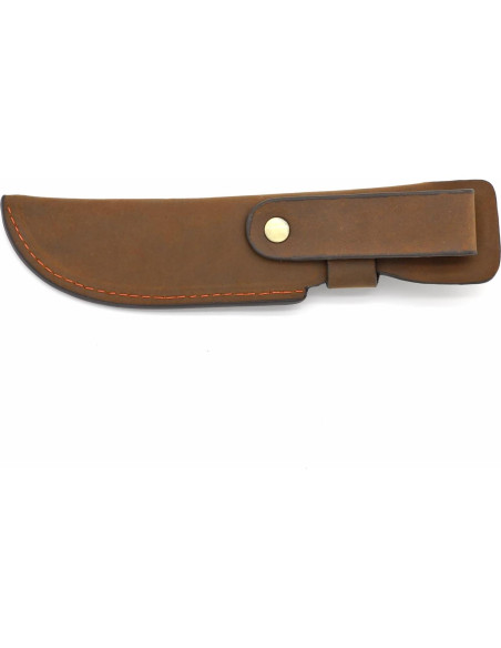 Funda de Cuchillo de Cuero Marrón TOURBON para Hoja Fija 20.32 cm Funda de Cuchillo de Cuero Marrón TOURBON para Hoja Fija 20.32 cm