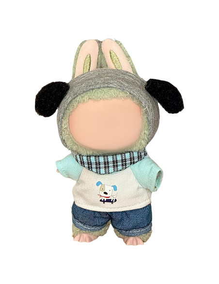 Conjunto de Ropa para Muñecas 17 cm Labubu Estilo 5 Conjunto de Ropa para Muñecas 17 cm Labubu Estilo 5