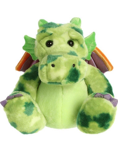 Peluche Dragón Verde Ohen Aurora 30 cm - Dinos & Dragons
