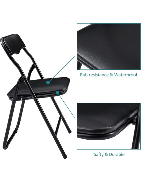Conjunto de Mesa y Sillas Plegables VECELO para Niños 3 Piezas Conjunto de Mesa y Sillas Plegables VECELO para Niños 3 Piezas