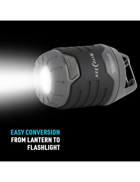 Linterna LED Plegable Nite Ize Radiant 200 Lúmenes Camping Linterna LED Plegable Nite Ize Radiant 200 Lúmenes Camping
