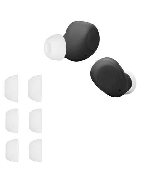 Puntas de Silicona Repuesto kwmobile para JBL Wave Buds - 6 Piezas Puntas de Silicona Repuesto kwmobile para JBL Wave Buds - 6 Piezas