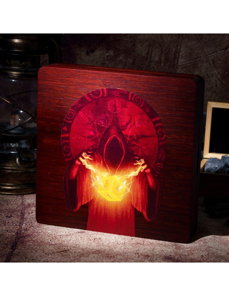 UDIXI Caja de Dados de Bambú 6 Compartimentos RPG Mago UDIXI Caja de Dados de Bambú 6 Compartimentos RPG Mago