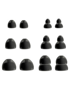 Kit de Puntas de Repuesto Ovaladas NICKSTON para Auriculares Shure