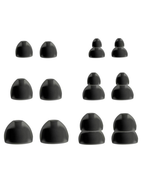 Kit de Puntas de Repuesto Ovaladas NICKSTON para Auriculares Shure Kit de Puntas de Repuesto Ovaladas NICKSTON para Auriculares Shure