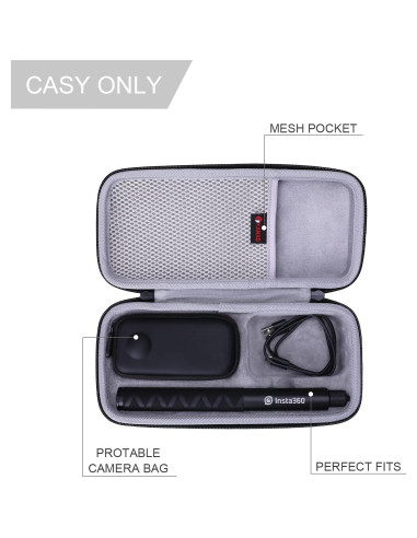 Funda XANAD Impermeable para Cámara Insta360 X3 / ONE X2