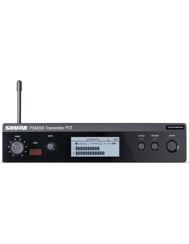 Sistema Inalámbrico de Monitoreo In Ear Shure PSM300 Doble