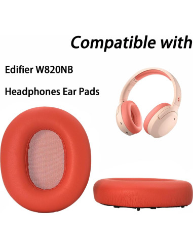 Almohadillas de Repuesto Edifier W820NB - Cojines de Cuero Premium