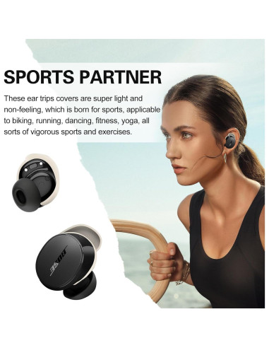 Cubiertas de Puntas de Oído Silicona PUCGUE para Bose QC 2024