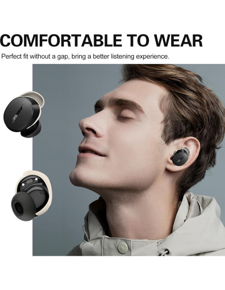 Cubiertas de Puntas de Oído Silicona PUCGUE para Bose QC 2024 Cubiertas de Puntas de Oído Silicona PUCGUE para Bose QC 2024