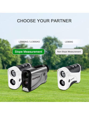 Buscador de Rangos de Golf PEAKPULSE LE600G 6X 650m