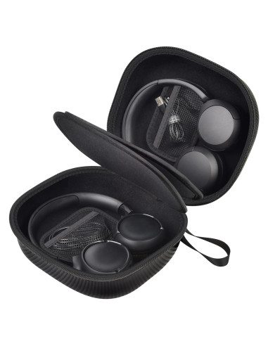 Funda para Auriculares COMECASE Doble Protección Negro 22.8x20.3cm